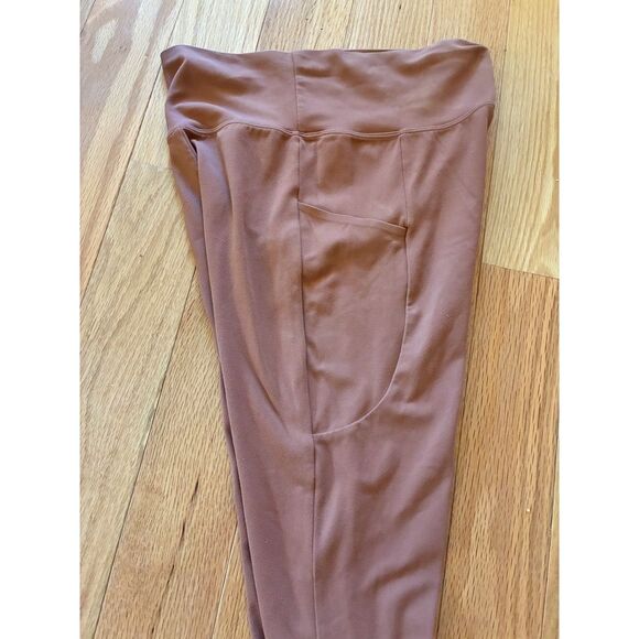 REI Co-op Take Your Time Leggings - Size Medium, Red Clay - Picture 3 of 6